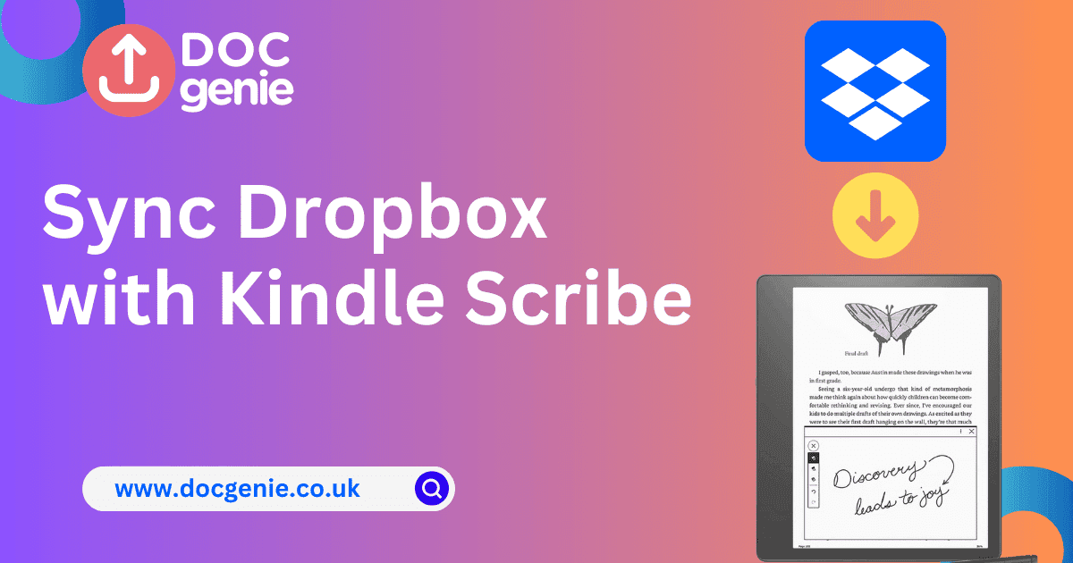 How to Sync Dropbox with Kindle Scribe