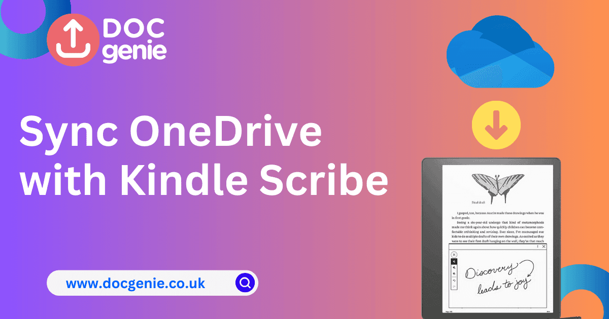 How to Sync OneDrive with Kindle Scribe